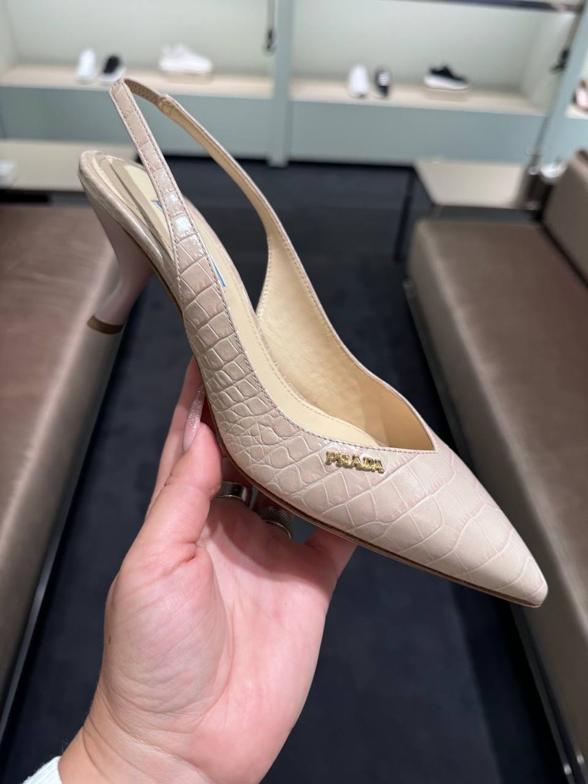 PRADA Sandals front view - Women's luxury Shoes