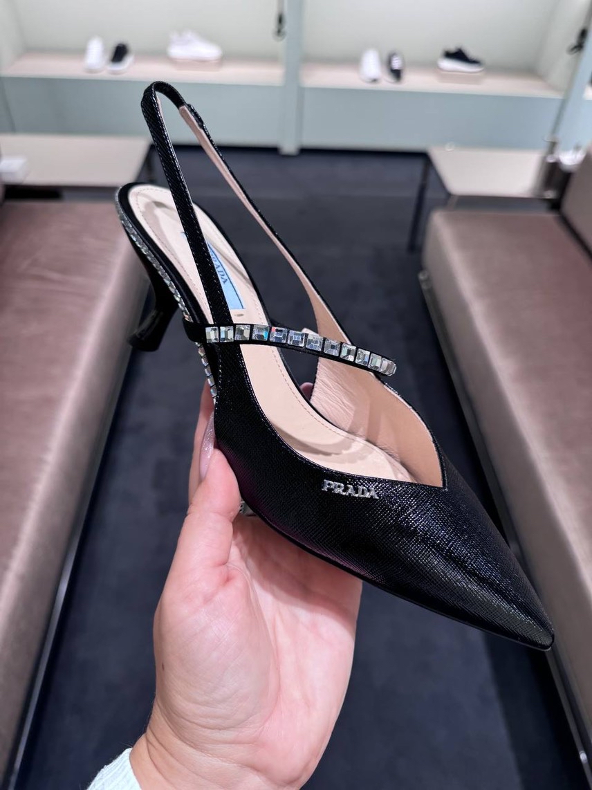 PRADA Sandals front view - Women's luxury Shoes