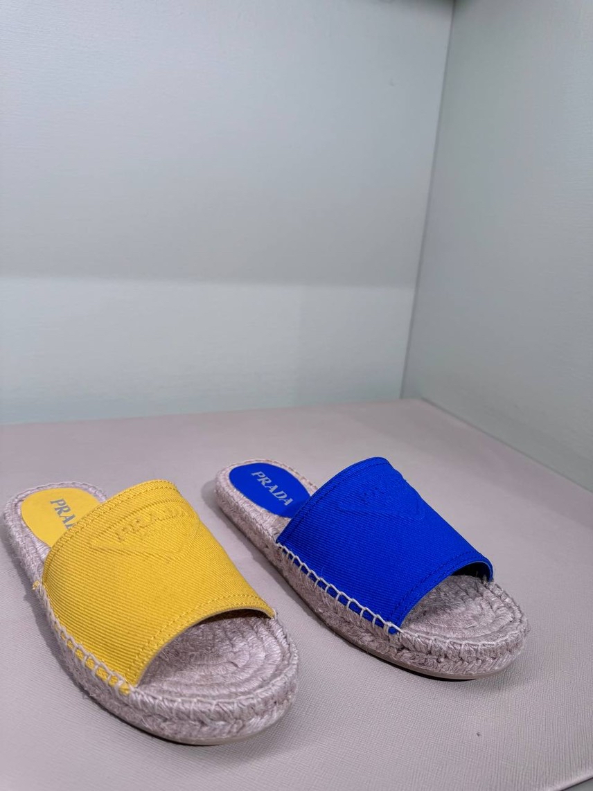 PRADA Slides side view - Women's luxury Shoes