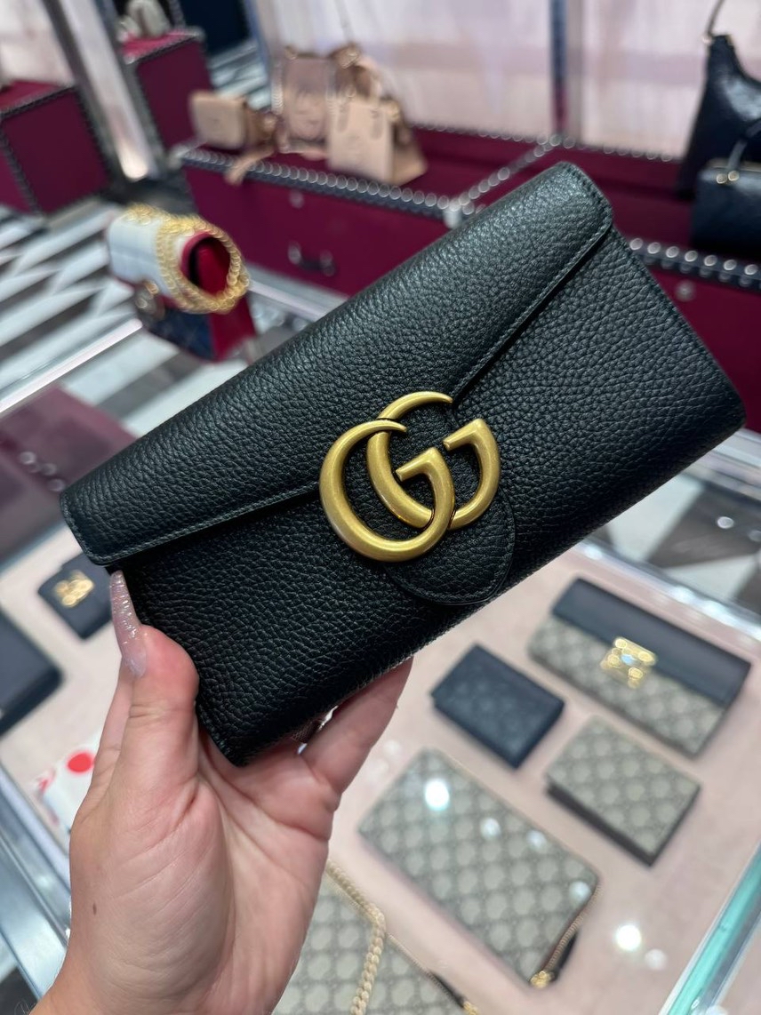 GUCCI Wallets and small leather goods front view - Women's luxury Accessories
