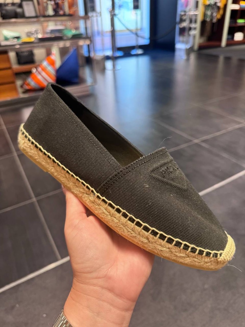PRADA Espadrilles front view - Men's luxury Shoes