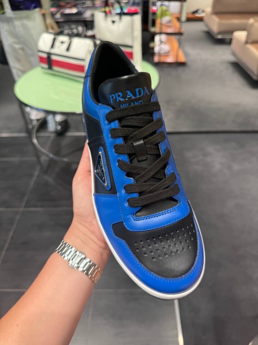 PRADA Sneakers side view - Men's luxury Shoes