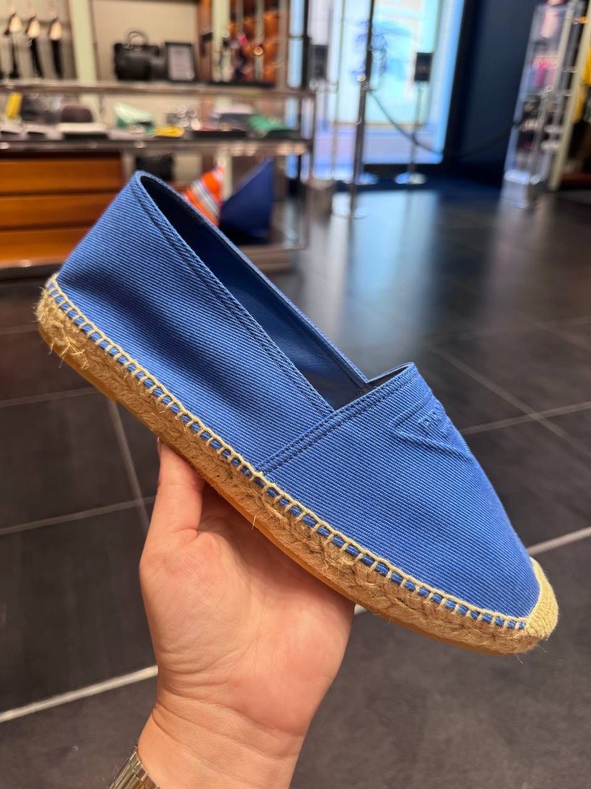PRADA Espadrilles front view - Men's luxury Shoes