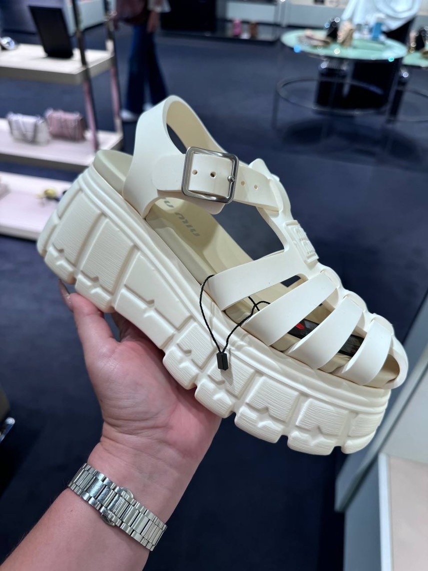 MIU MIU Sandals front view - Women's luxury Shoes