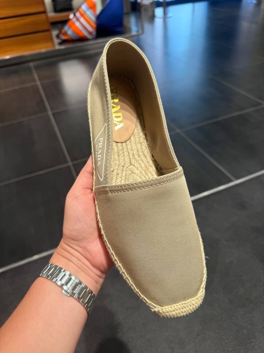 PRADA Espadrilles side view - Women's luxury Shoes