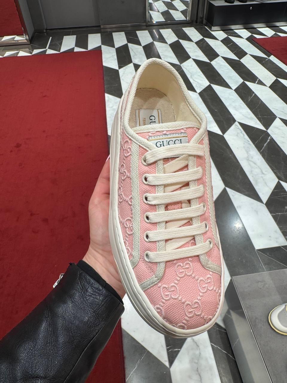 GUCCI Sneakers side view - Women's luxury Shoes