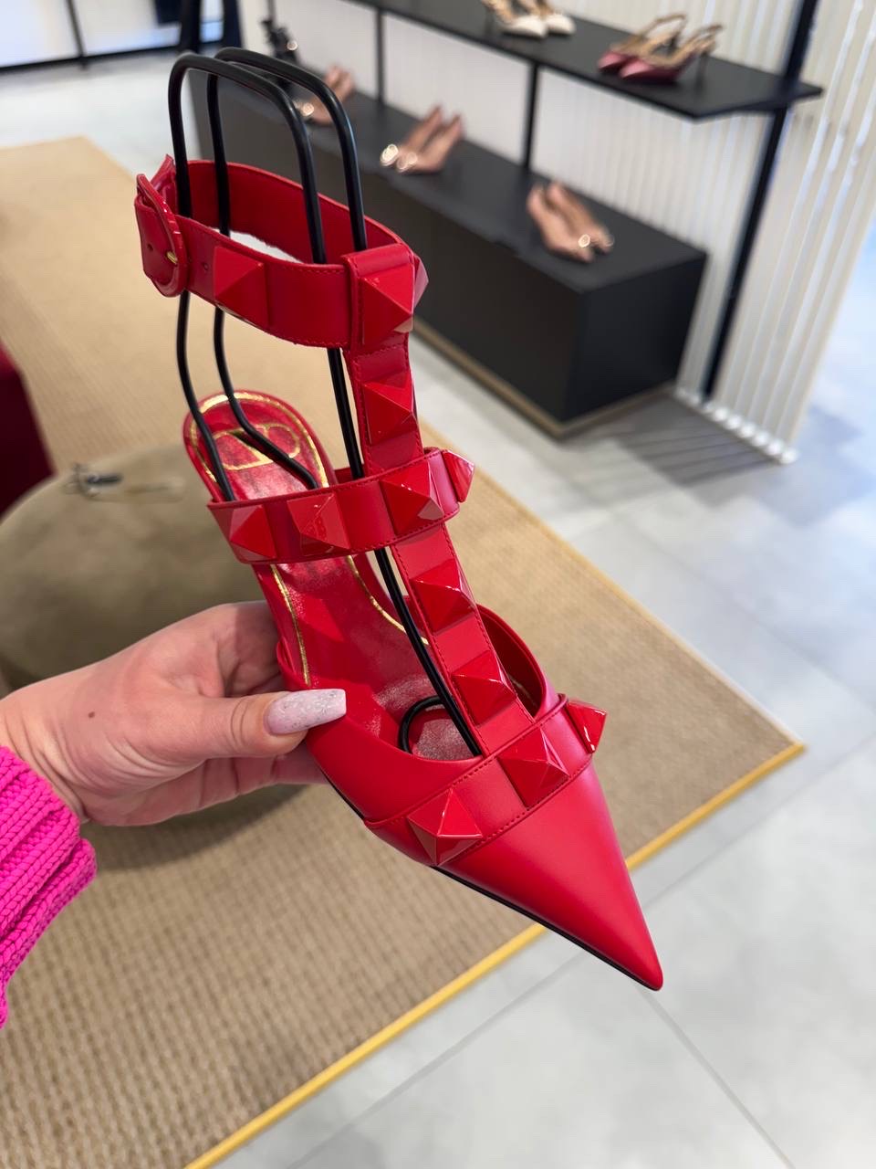 VALENTINO GARAVANI Sandals side view - Women's luxury Shoes