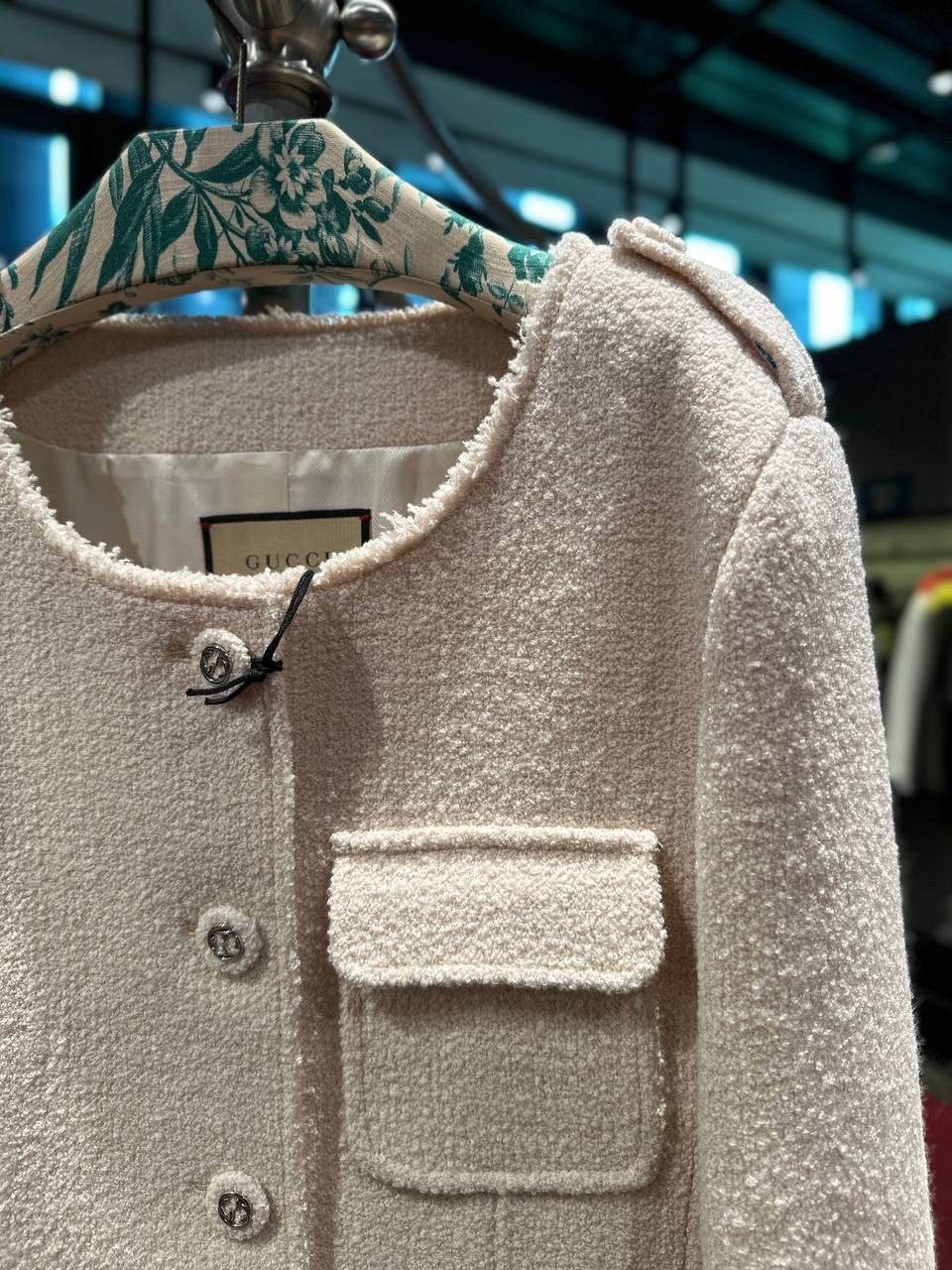 GUCCI Coats side view - Women's luxury Clothes