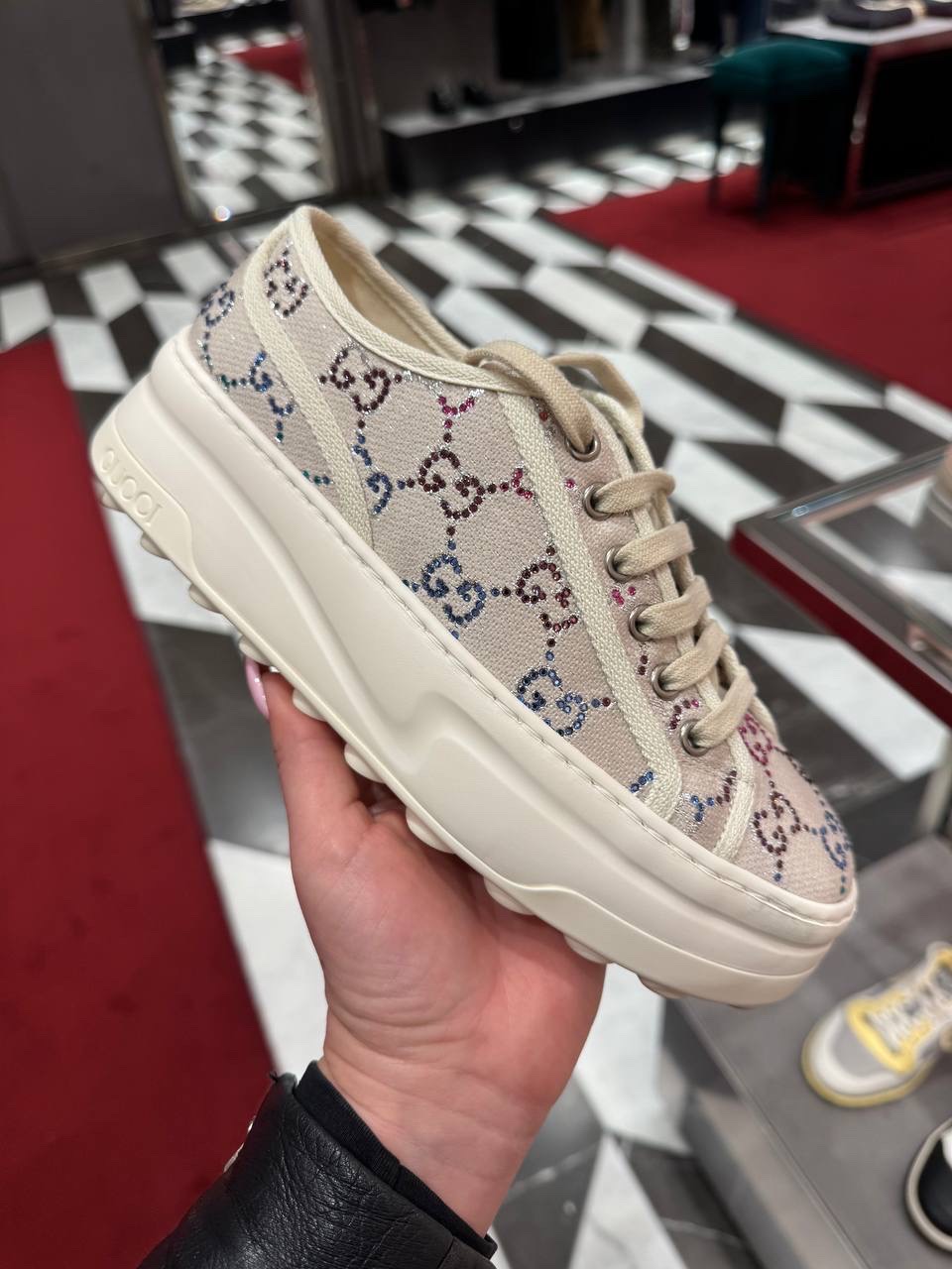 GUCCI Sneakers front view - Women's luxury Shoes