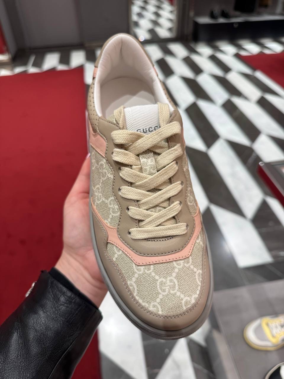 GUCCI Sneakers side view - Women's luxury Shoes
