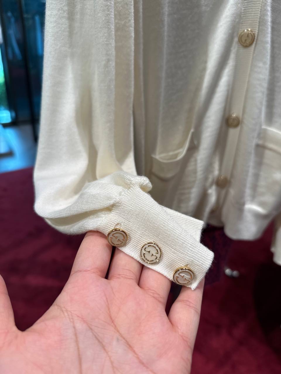 GUCCI Cardigans side view - Women's luxury Clothes