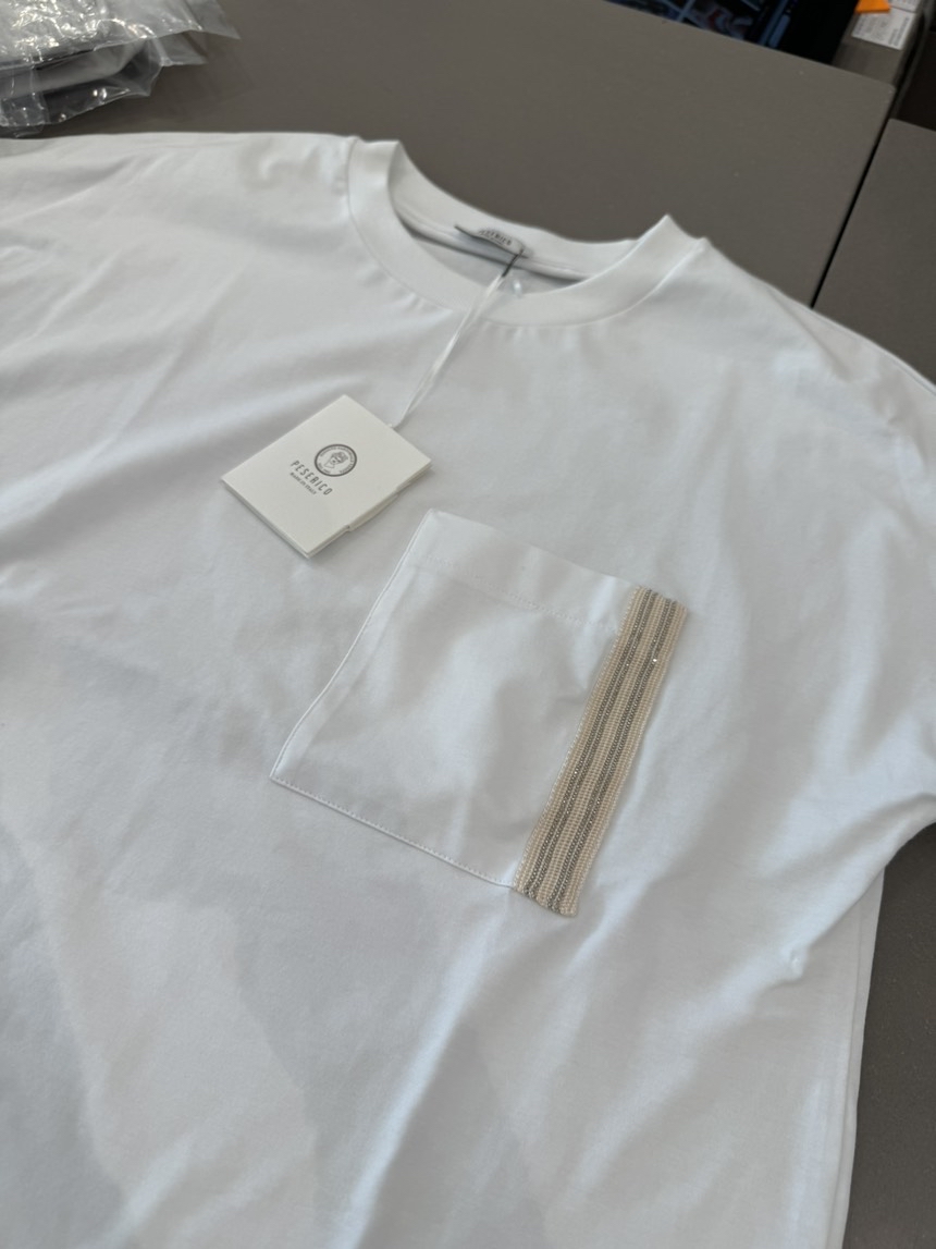 PESERICO T-shirt and Polo side view - Women's luxury Clothes