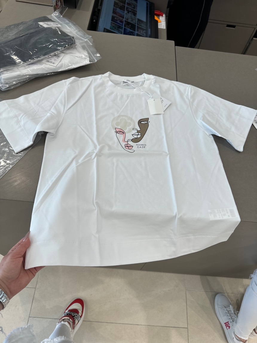 PESERICO T-shirt and Polo front view - Women's luxury Clothes