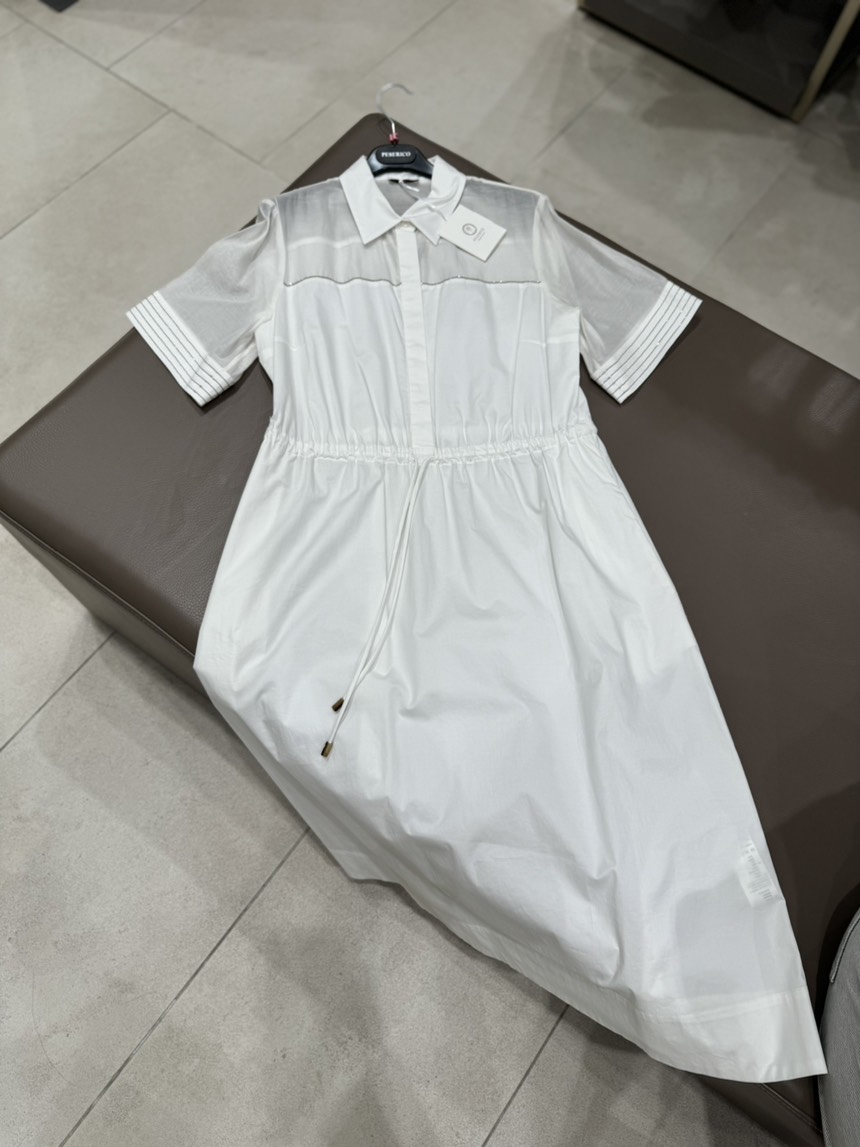 PESERICO Dresses front view - Women's luxury Clothes