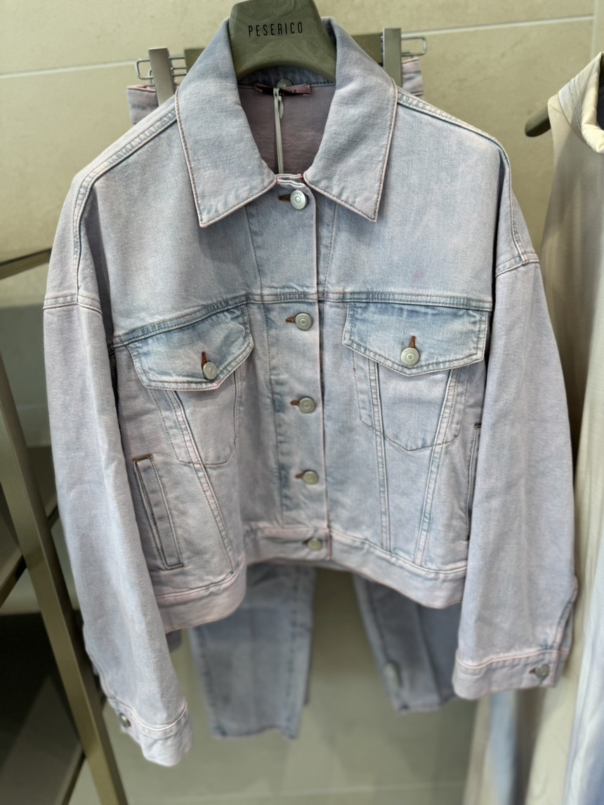 PESERICO Jackets front view - Women's luxury Clothes