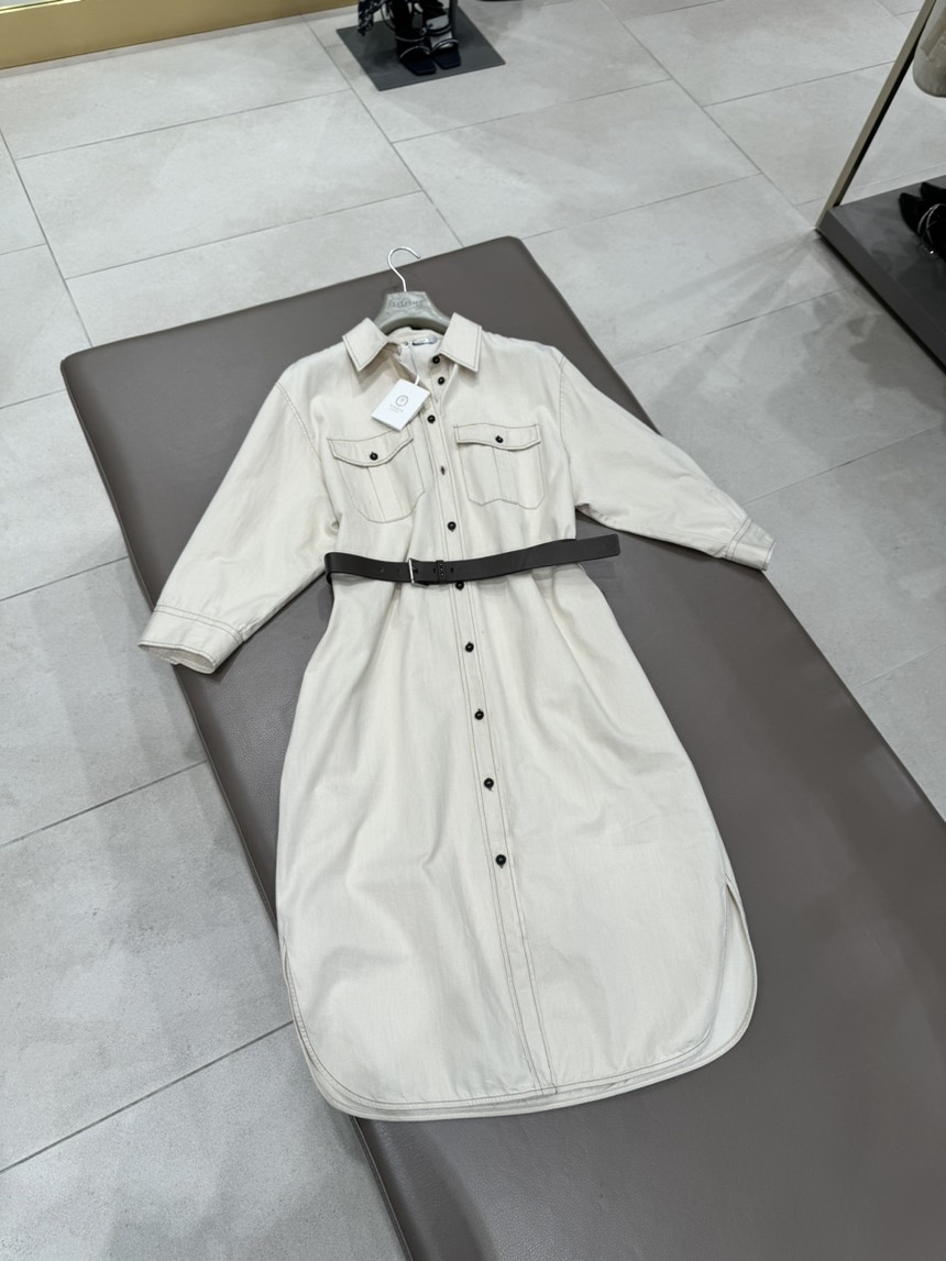 PESERICO Dresses front view - Women's luxury Clothes