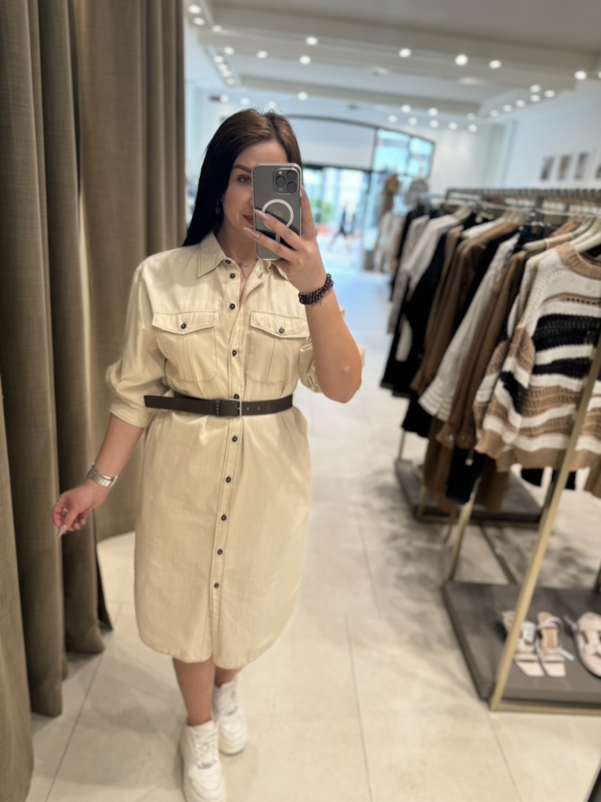 PESERICO Dresses side view - Women's luxury Clothes