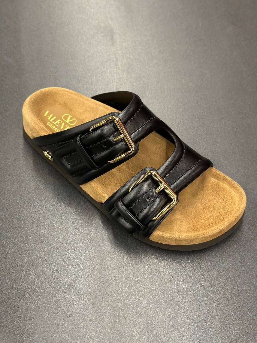 VALENTINO GARAVANI Slides side view - Women's luxury Shoes