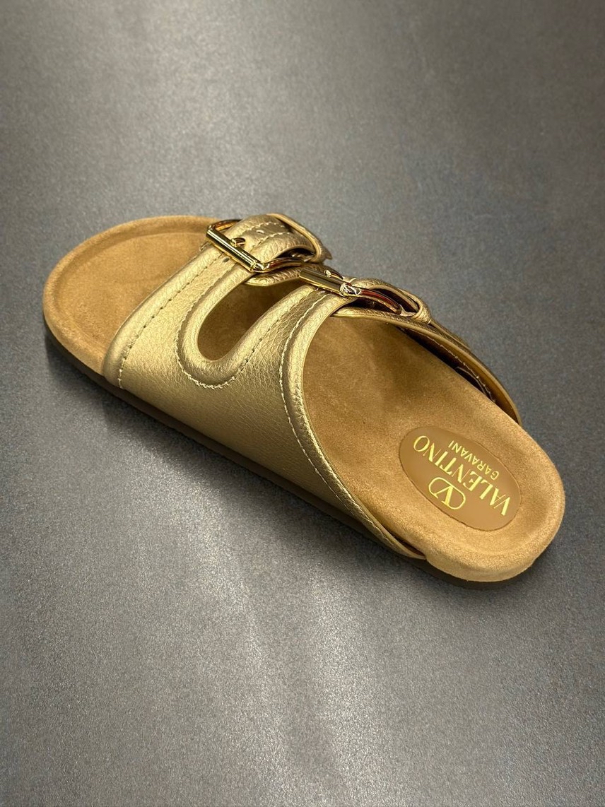 VALENTINO GARAVANI Slides side view - Women's luxury Shoes