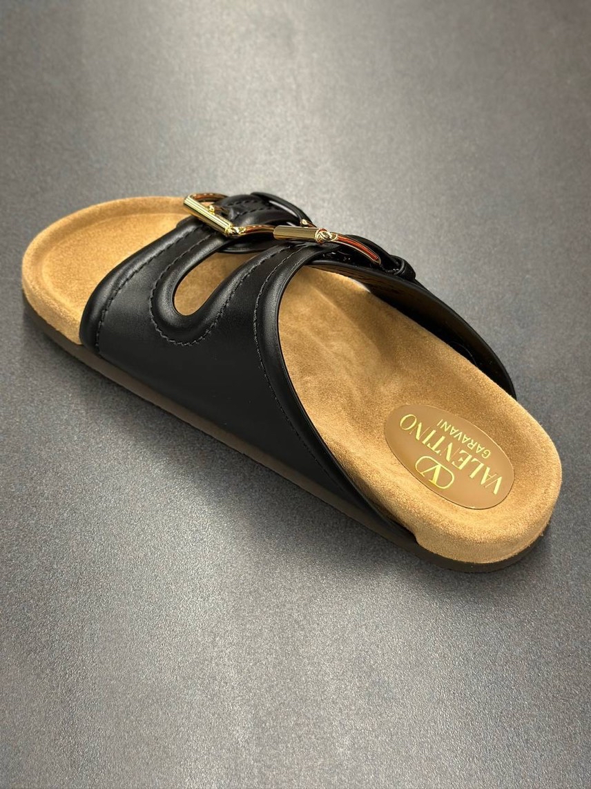 VALENTINO GARAVANI Slides side view - Women's luxury Shoes
