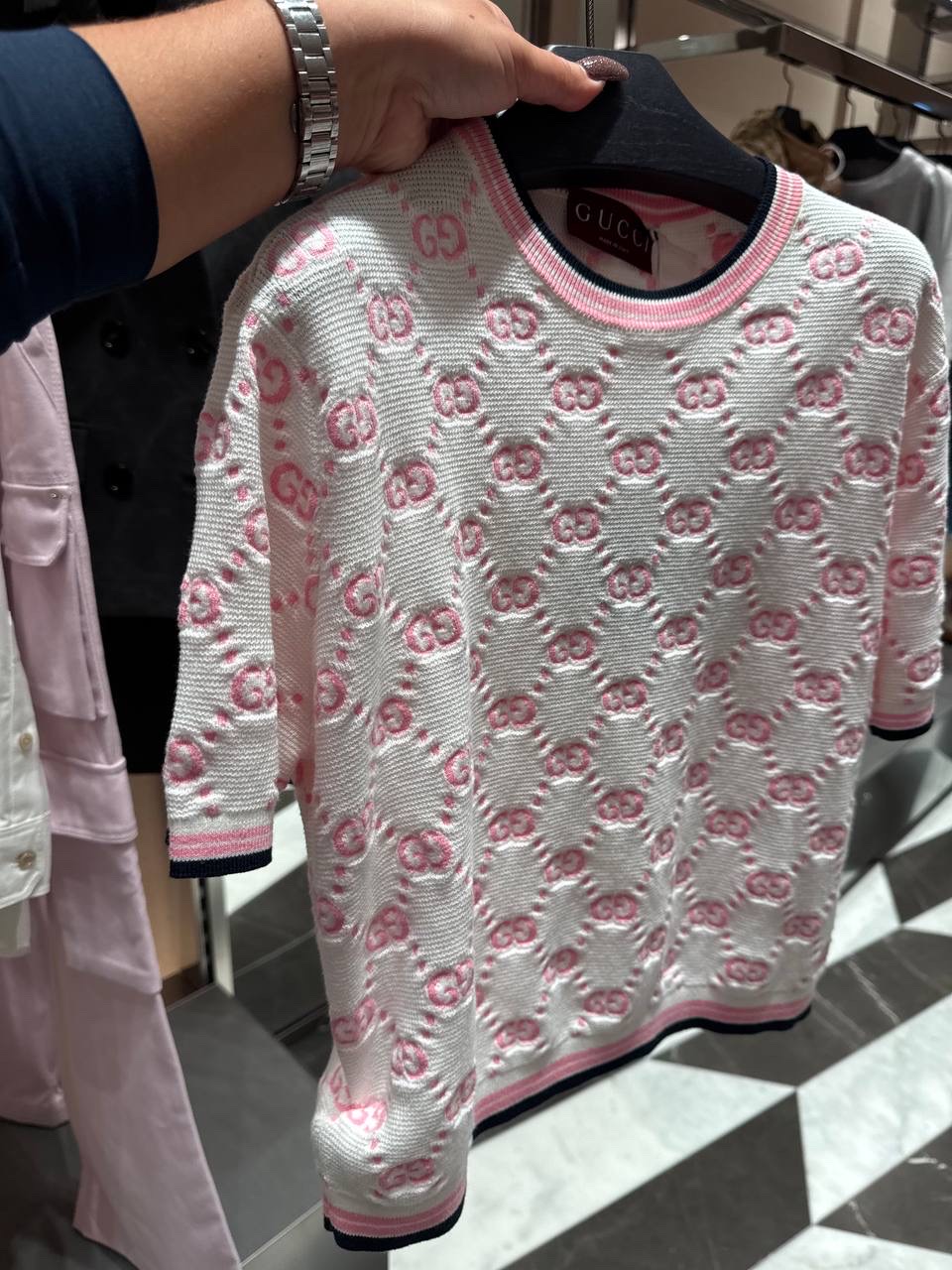 GUCCI T-shirt and Polo side view - Women luxury Clothes