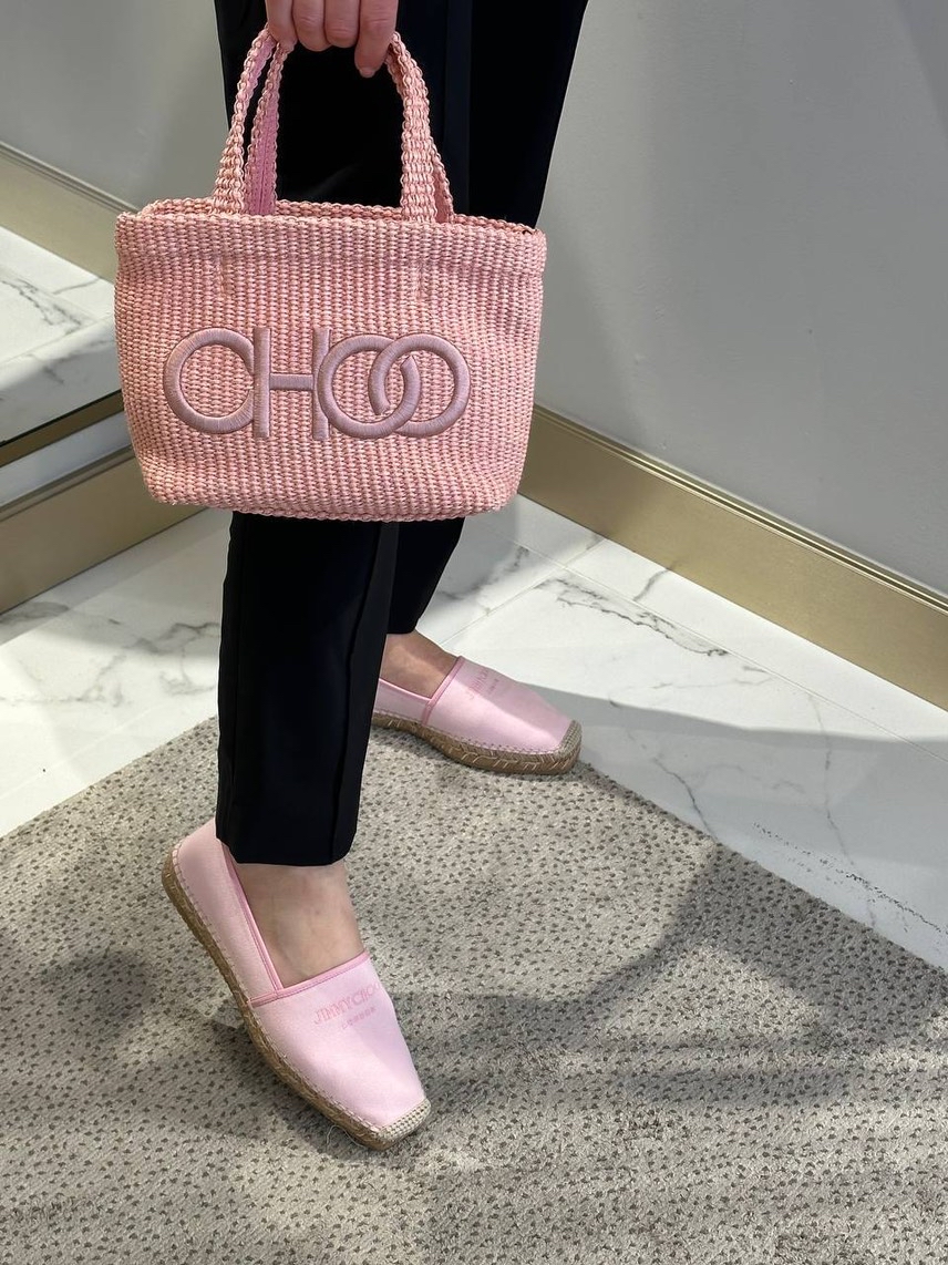JIMMY CHOO Espadrilles side view - Women's luxury Shoes