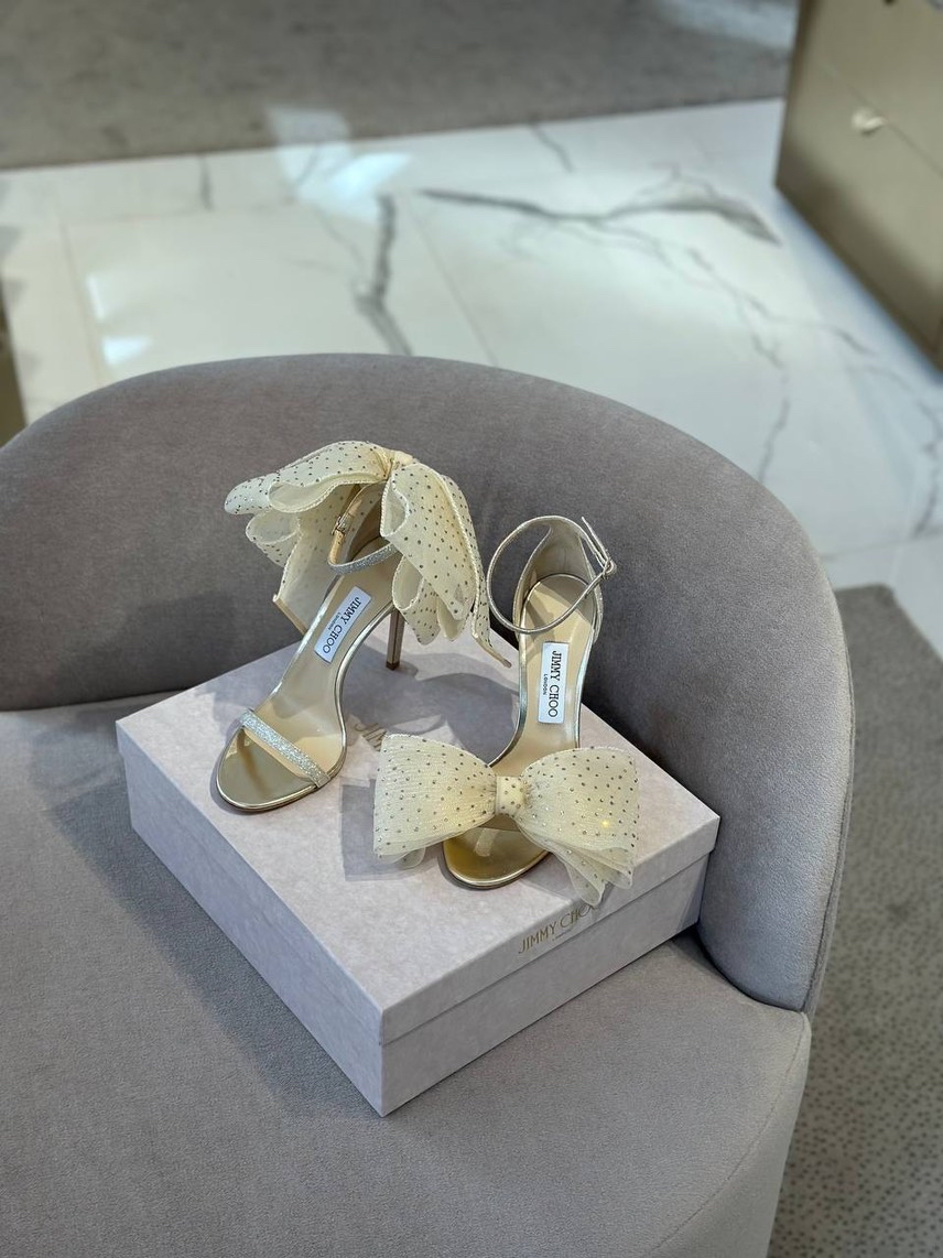 JIMMY CHOO Sandals side view - Women's luxury Shoes