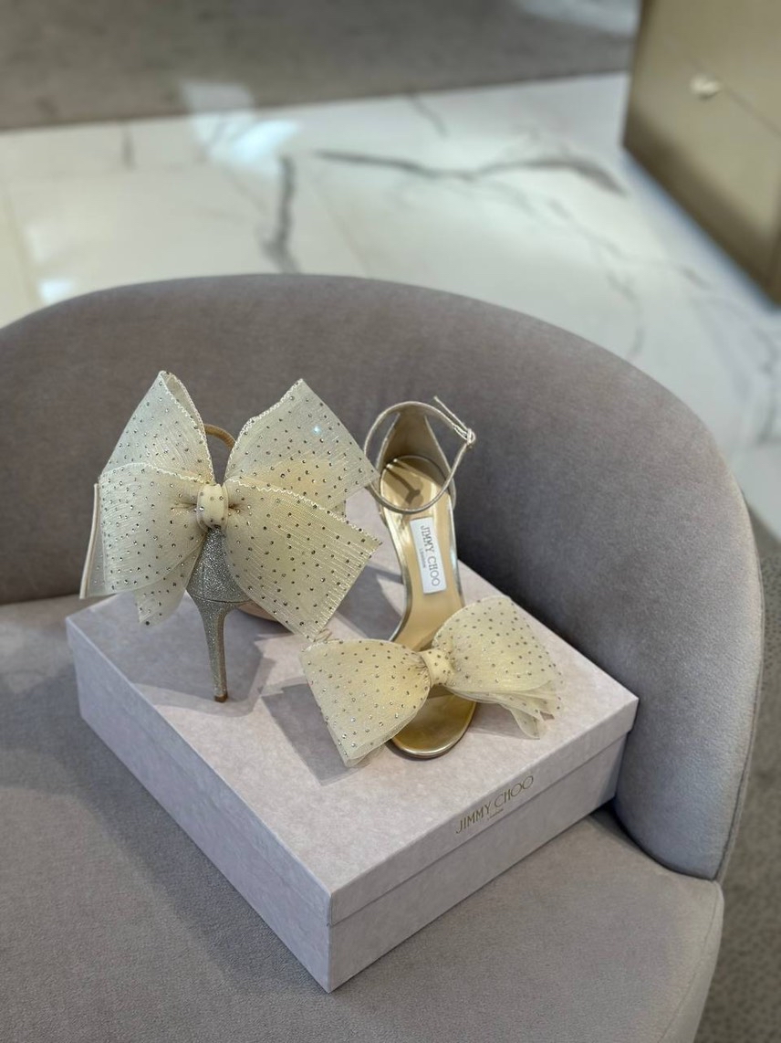 JIMMY CHOO Sandals side view - Women's luxury Shoes