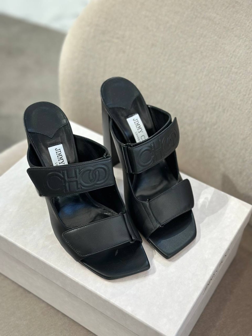 JIMMY CHOO Sandals side view - Women's luxury Shoes