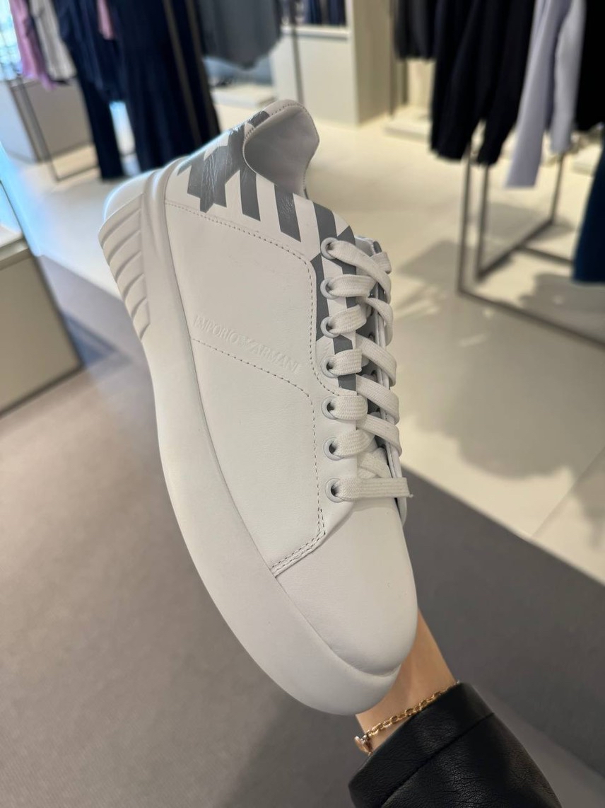 EMPORIO ARMANI Sneakers side view - Women's luxury Shoes