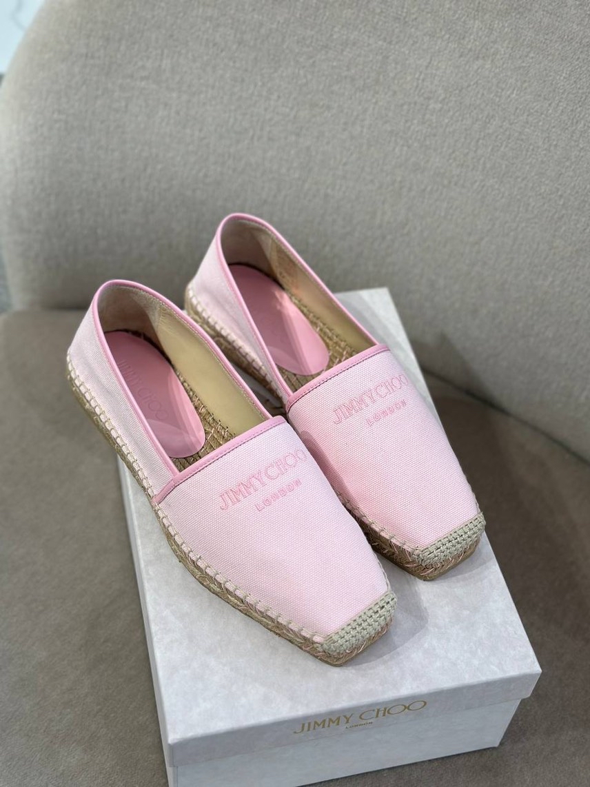 JIMMY CHOO Espadrilles side view - Women's luxury Shoes