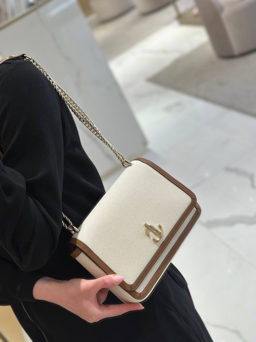 JIMMY CHOO Crossbody bags side view - Women's luxury Bags