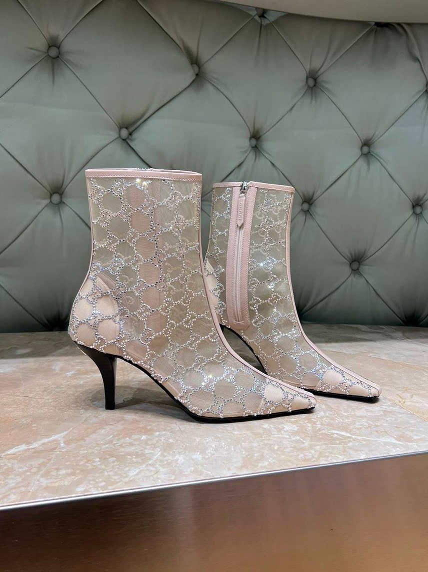 GUCCI Boots front view - Women's luxury Shoes