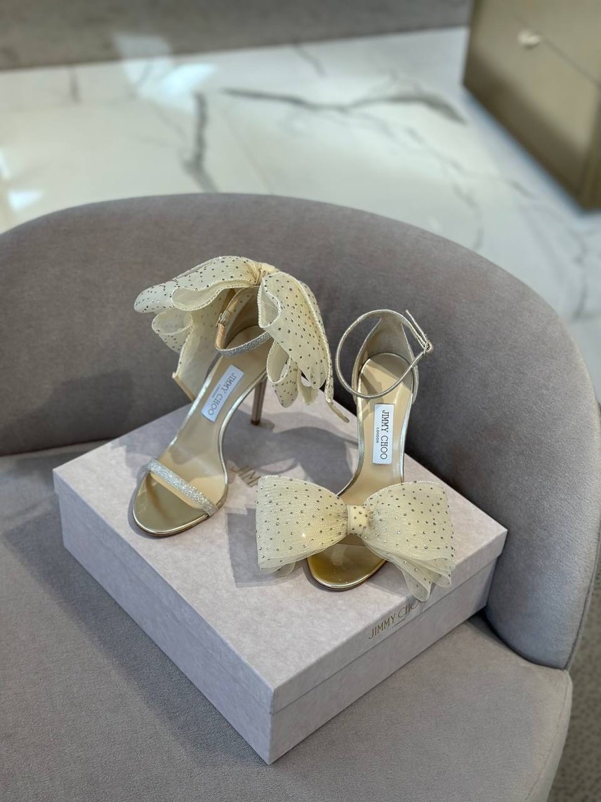 JIMMY CHOO Sandals front view - Women's luxury Shoes