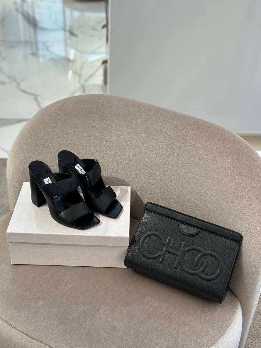 JIMMY CHOO Sandals side view - Women's luxury Shoes
