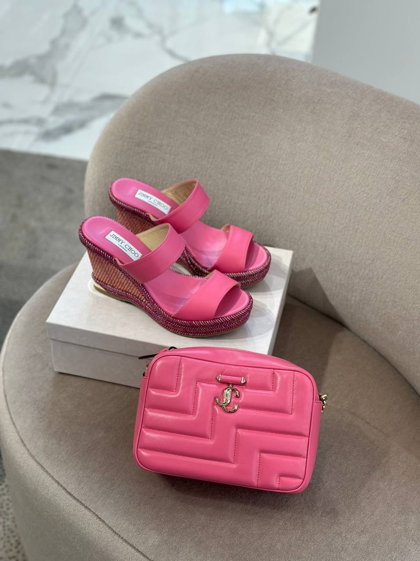 JIMMY CHOO Sandals front view - Women's luxury Shoes