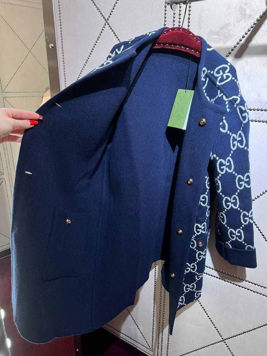 GUCCI Coats side view - Women's luxury Clothes