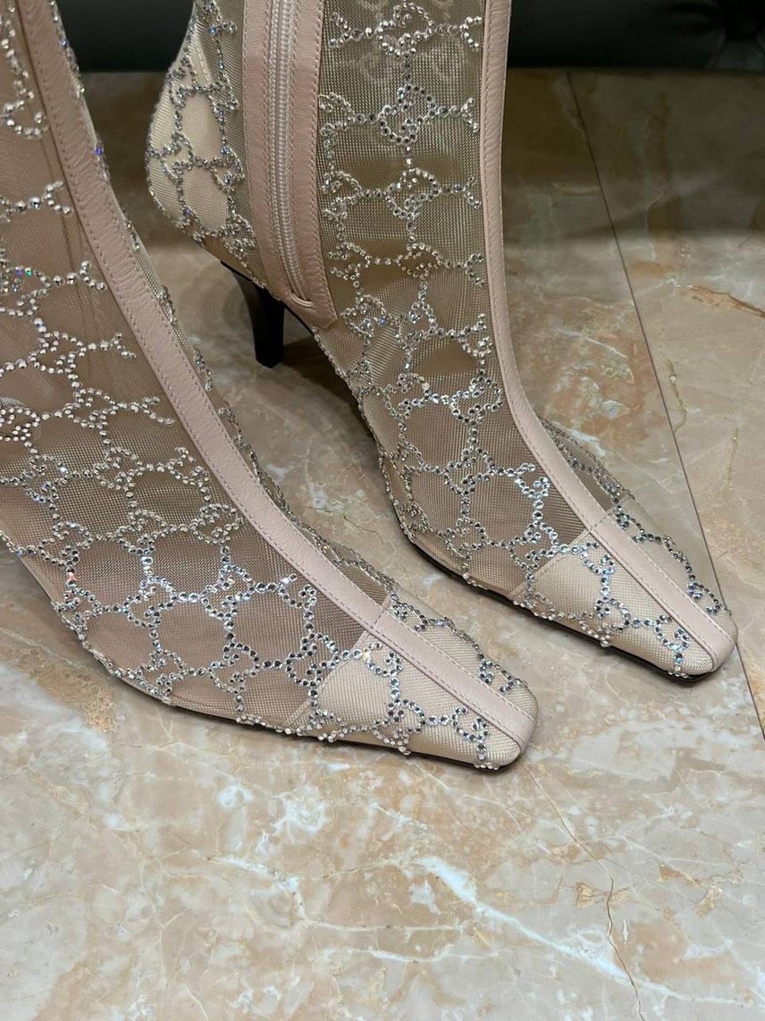 GUCCI Boots side view - Women's luxury Shoes