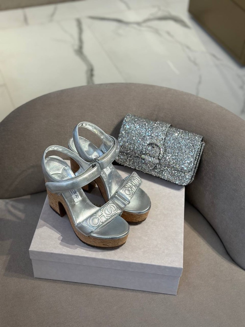 JIMMY CHOO Sandals front view - Women's luxury Shoes