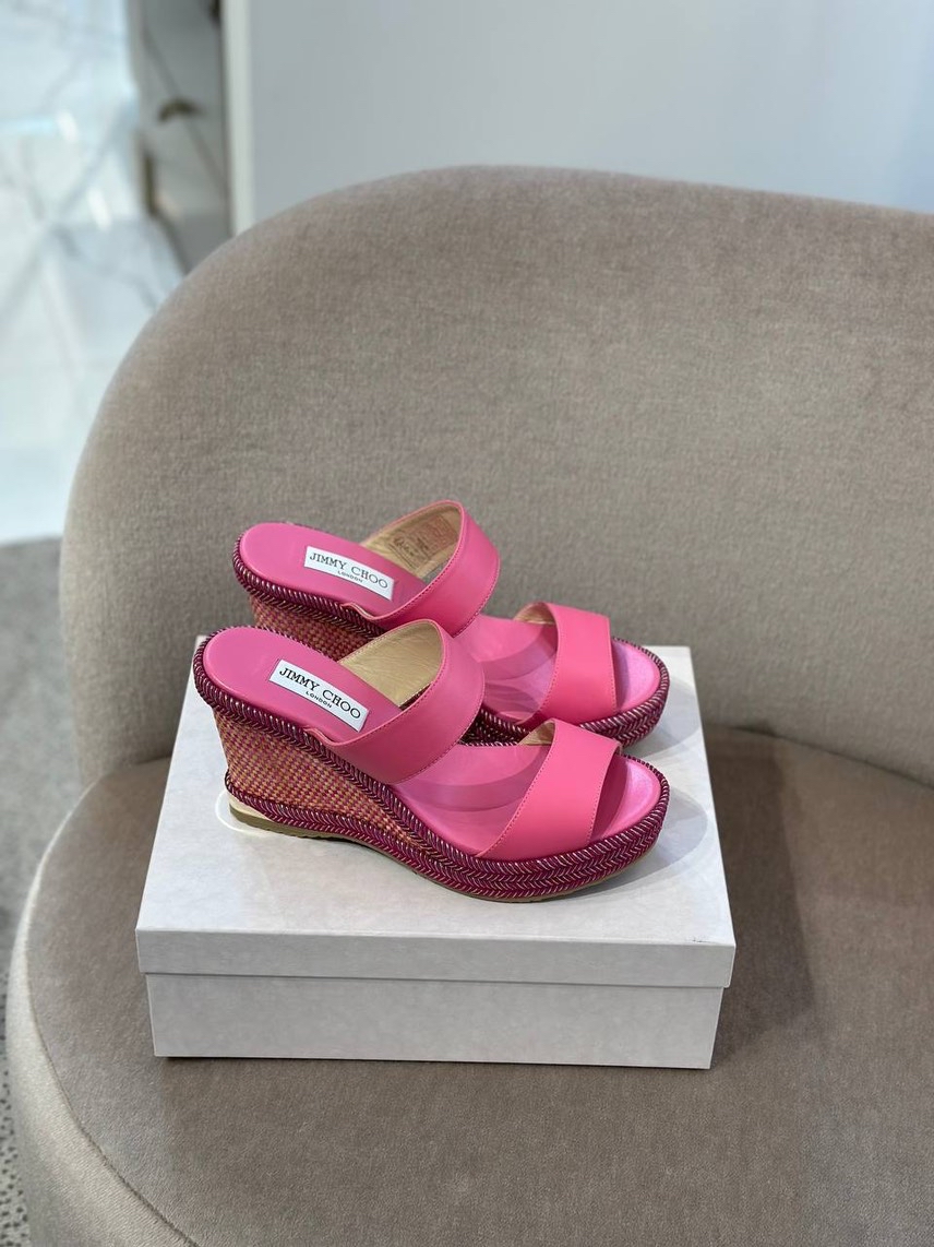 JIMMY CHOO Sandals side view - Women's luxury Shoes
