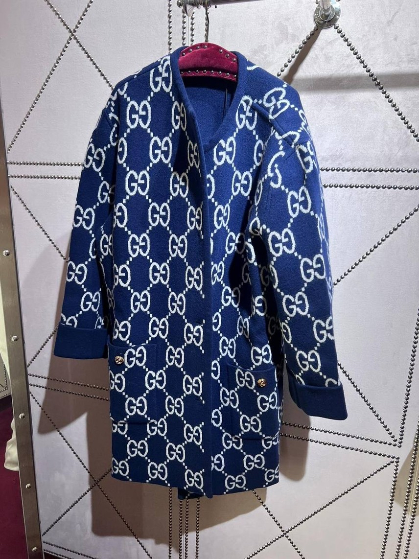 GUCCI Coats front view - Women's luxury Clothes