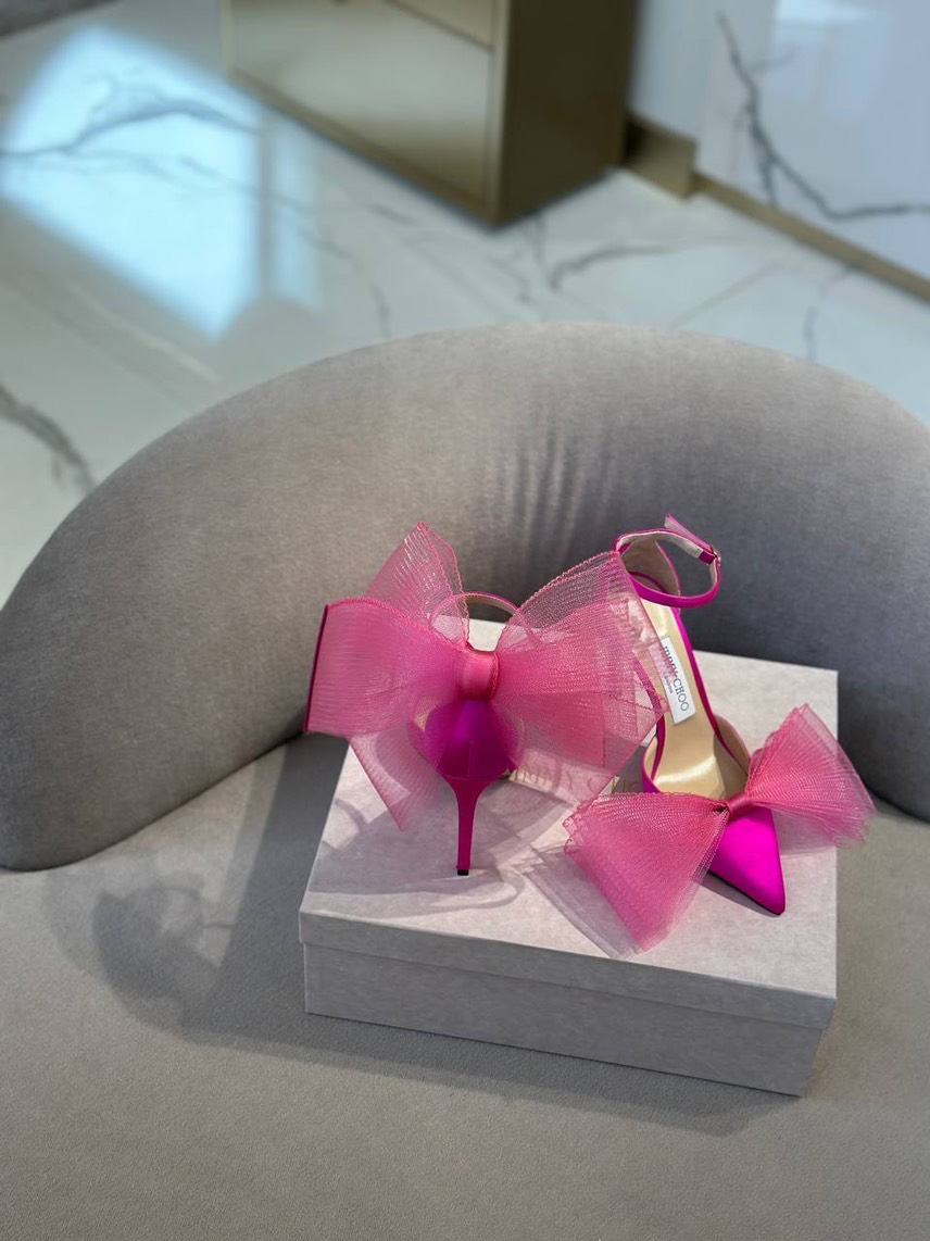 JIMMY CHOO Sandals side view - Women's luxury Shoes