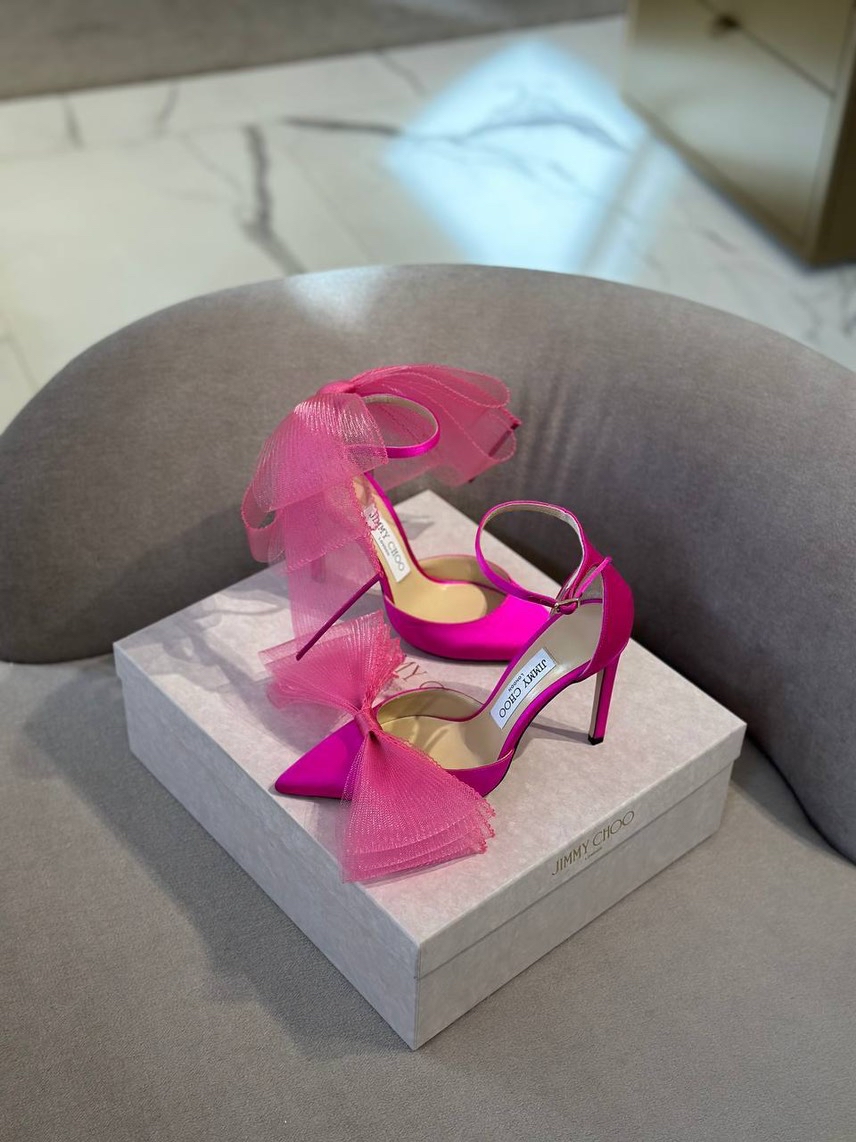 JIMMY CHOO Sandals side view - Women's luxury Shoes