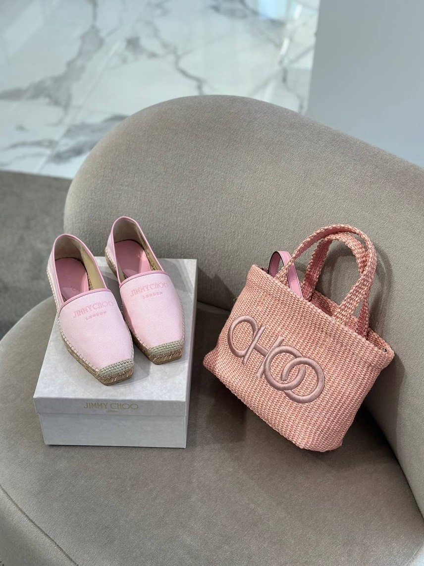 JIMMY CHOO Espadrilles side view - Women's luxury Shoes