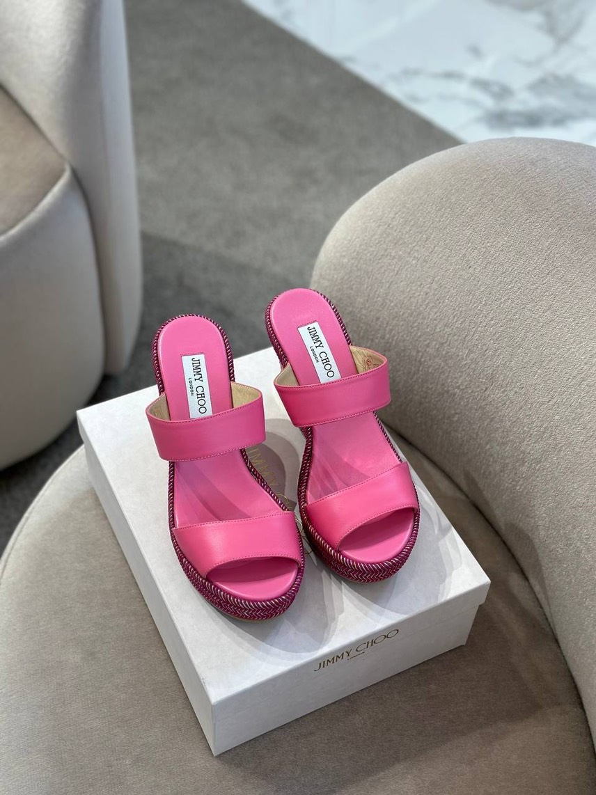JIMMY CHOO Sandals side view - Women's luxury Shoes