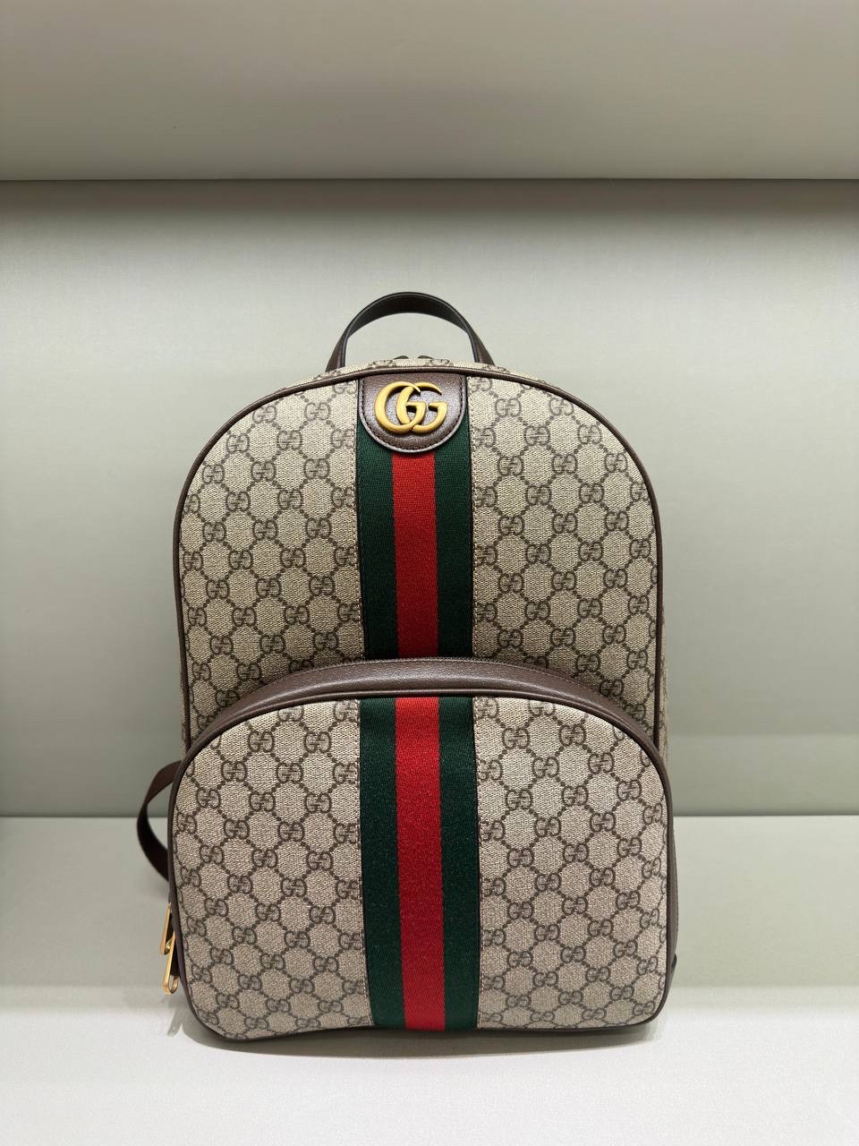 GUCCI Backpack front view - Men's luxury Bags