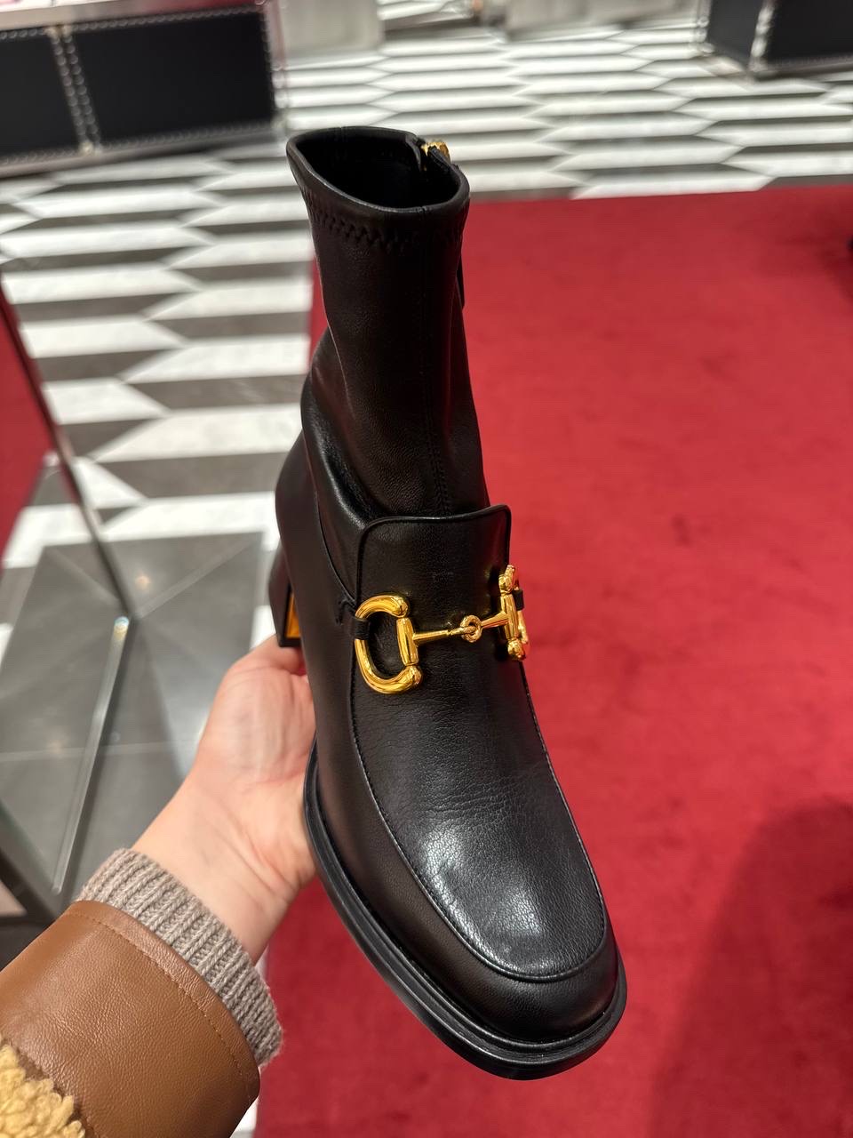 GUCCI Boots side view - Women's luxury Shoes