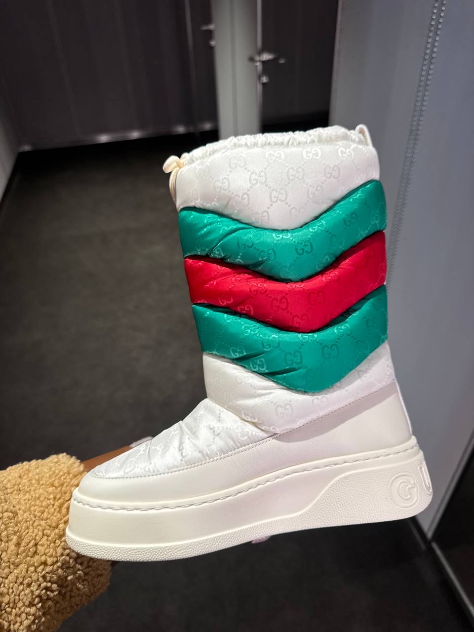 GUCCI Boots side view - Women's luxury Shoes