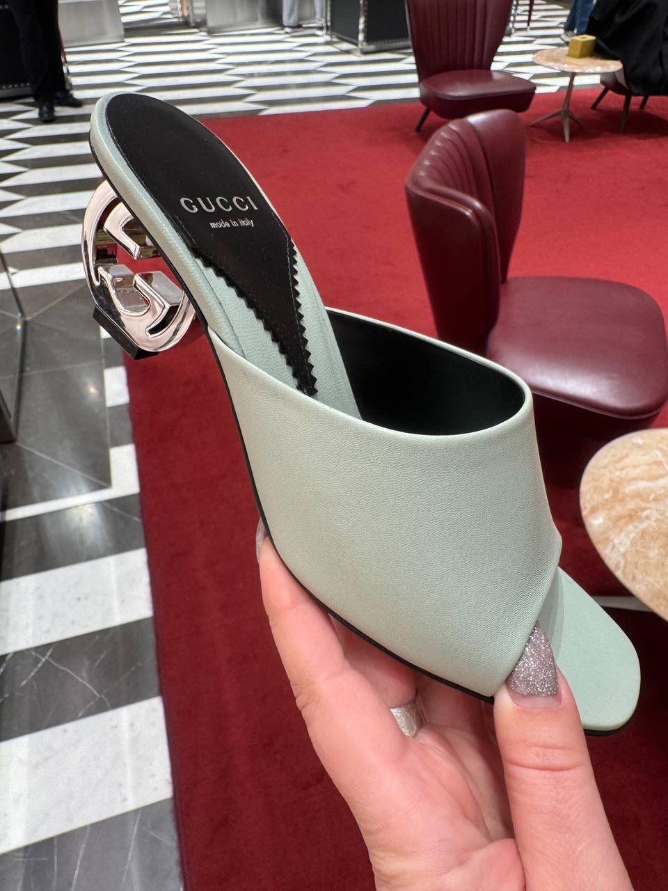 GUCCI Sandals front view - Women's luxury Shoes