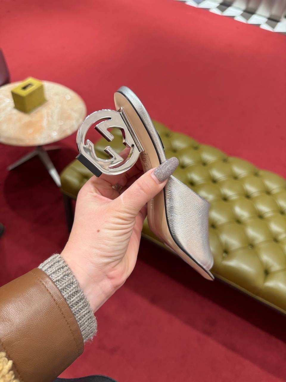 GUCCI Sneakers side view - Women's luxury Shoes